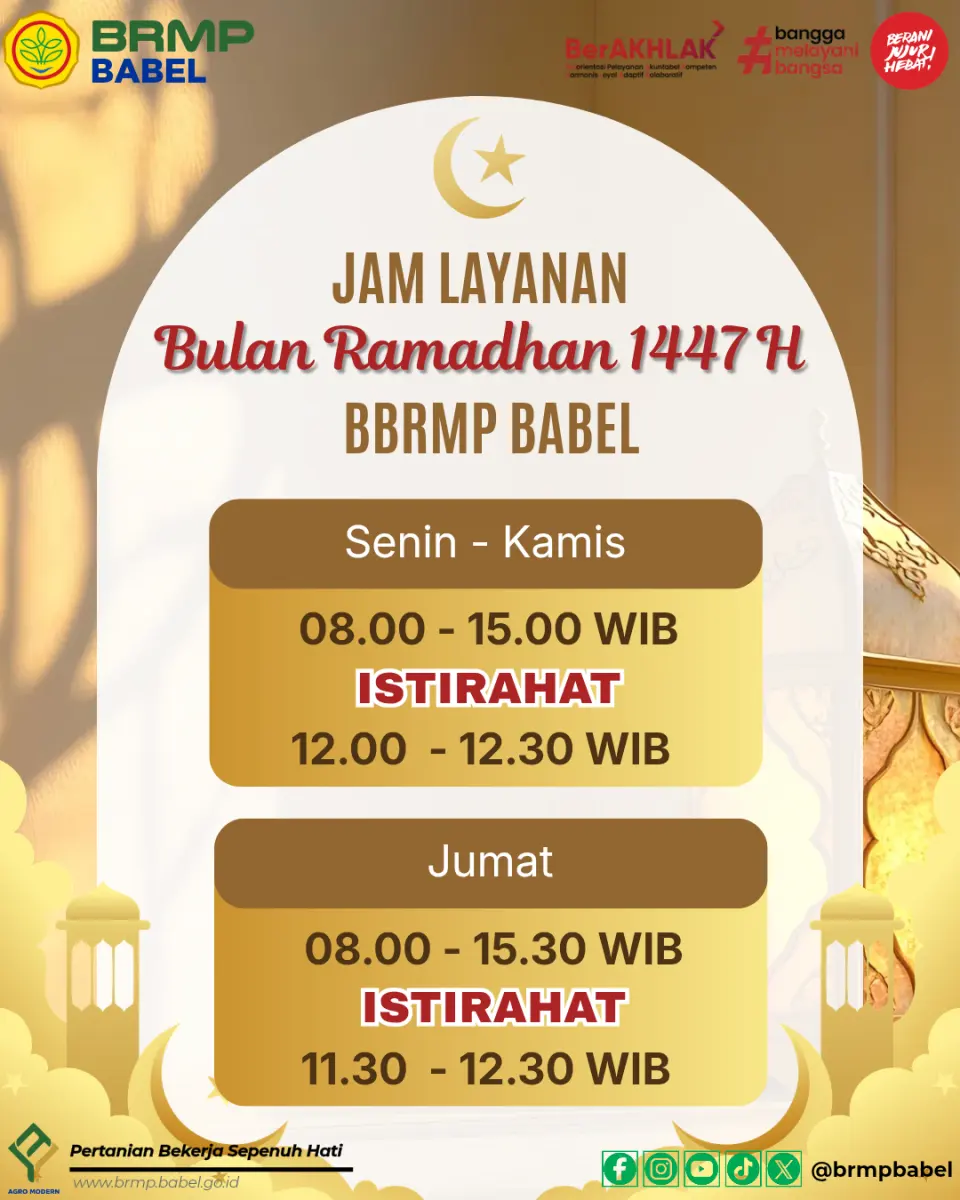 Info Jam Pelaksanaan Tugas dan Pelayanan