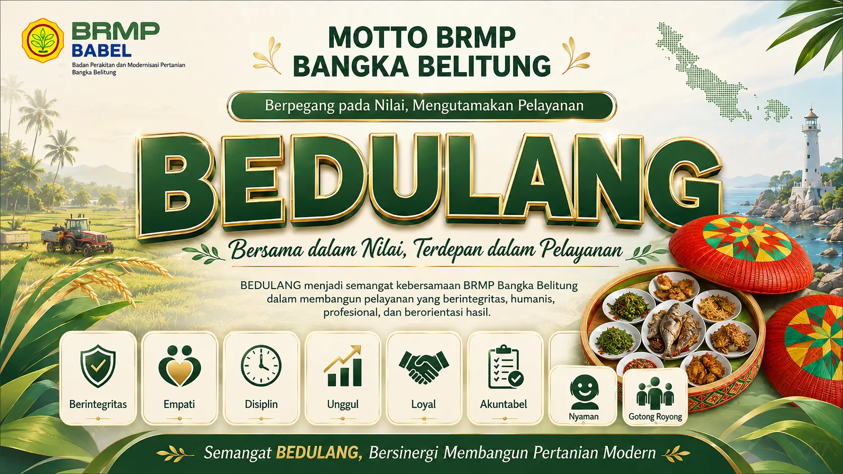 Motto BRMP Bangka Belitung